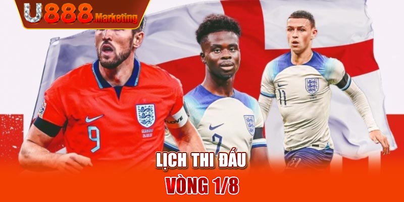 Lịch thi đấu vòng 1/8